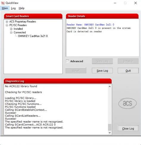 acs smart card reader tool|smart ic card reader install.